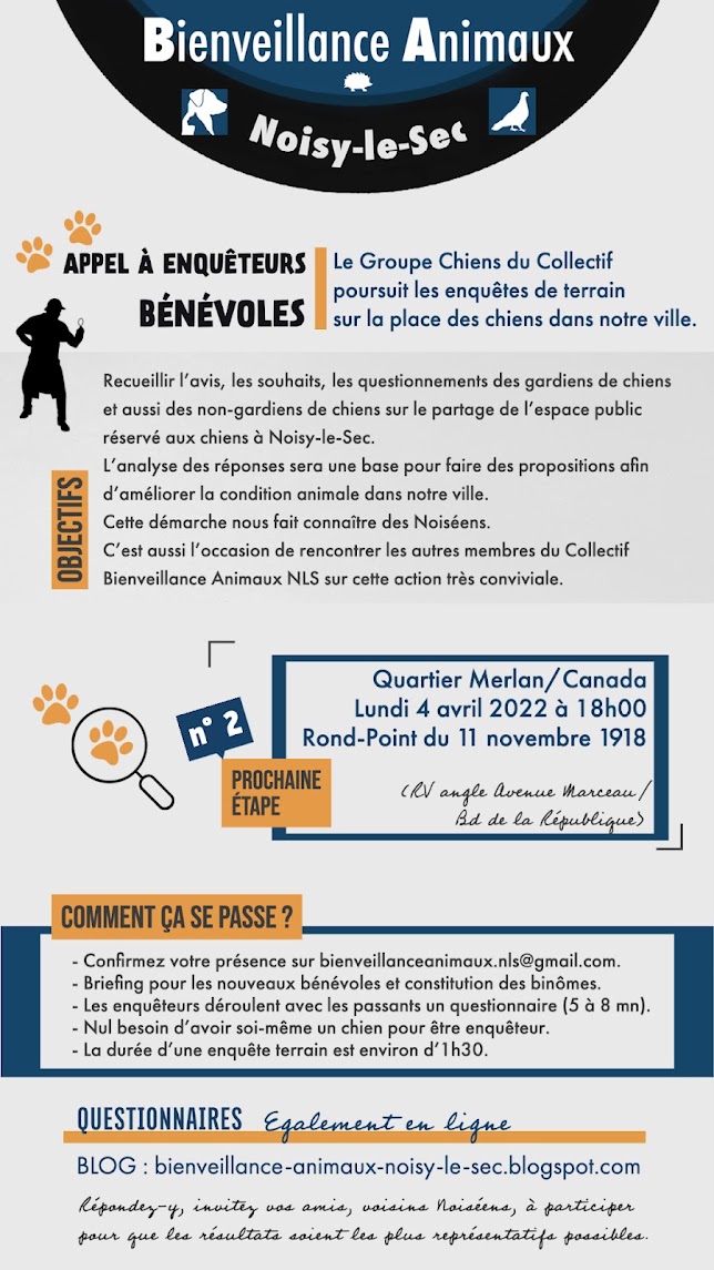 Appel à enquêteurs bénévoles - Quartier Merlan/Canada