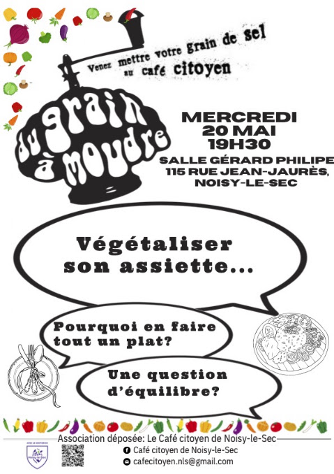 Débat du Café citoyen de Noisy-le-Sec